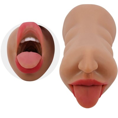 CRAZY BULL SARAH MASTURBADOR DOBLE BOCA VAGINA NATURAL