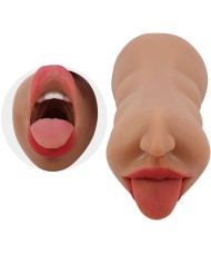 CRAZY BULL SARAH MASTURBADOR DOBLE BOCA VAGINA NATURAL