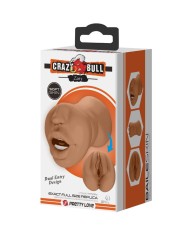 CRAZY BULL ZOEY MASTURBADOR DOBLE BOCA VAGINA NATURAL