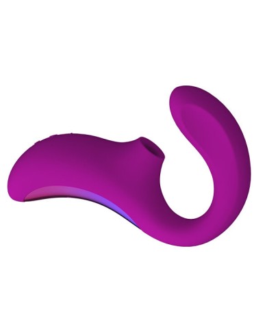 LELO ENIGMA DOBLE ESTIMULACION SUCCION MASAJEADOR MORADO LELO ENIGMA DOBLE ESTIMULACION SUCCION MASAJEADOR MORADO