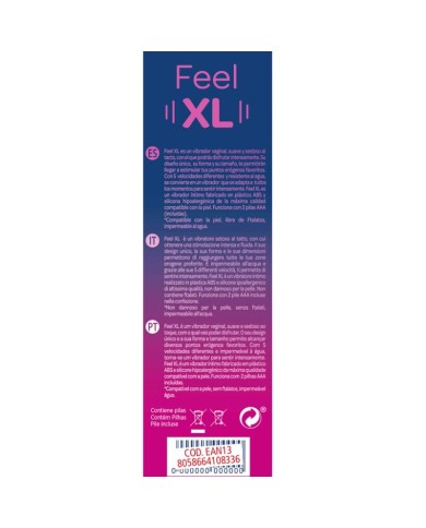 CONTROL FEEL XL BALA VIBRADORA CONTROL FEEL XL BALA VIBRADORA