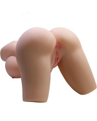 CRAZY BULL LILY TORSO FEMENINO REALISTA VAGINA Y ANAL 4 KG