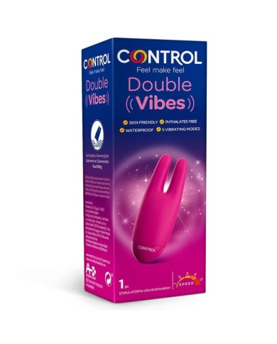 CONTROL DOUBLE VIBES ESTIMULADOR CONTROL DOUBLE VIBES ESTIMULADOR