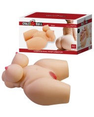 CRAZY BULL GRACE TORSO FEMENINO REALISTA VAGINA Y ANAL 75 KG