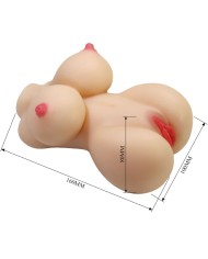 CRAZY BULL HERTA MINI TORSO FEMENINO REALISTA VAGINA 497 G