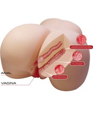CRAZY BULL JULIA TRASERO FEMENINO REALISTA VAGINA Y ANAL 11 KG