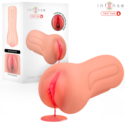 INTENSE FIRST TIME ERIKA VAGINA VIRGEN CON HIMEN Y SANGRADO
