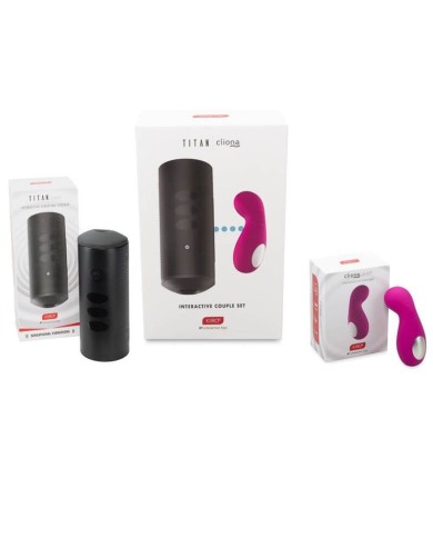 KIIROO TITAN Y CLIONA SET PAREJAS LILA KIIROO TITAN Y CLIONA SET PAREJAS LILA
