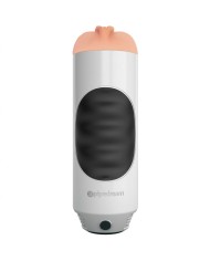 MASTURBADOR MASCULINO VIBRADOR FANTA FLESH CON 10 MODOS DE VIBRACION