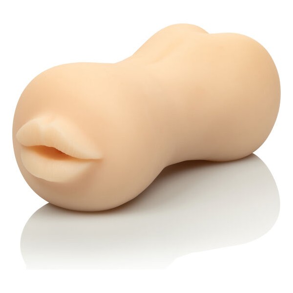 CALEXOTICS STROKE IT MASTURBADOR DOBLE BOCA ANO