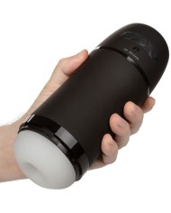 CALEXOTICS OPTIMUM POWER MASTURBADOR CON VIBRACION Y SUCCIONADOR
