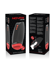 JAMYJOB NOVAX MASTURBADOR CON VIBRACION Y COMPRESION