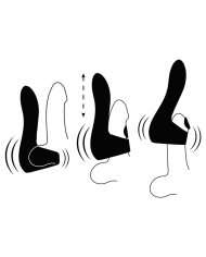 JAMYJOB PULSAR MASTURBADOR VIBRADOR AJUSTABLE CON GOLPETEO EN GLANDE