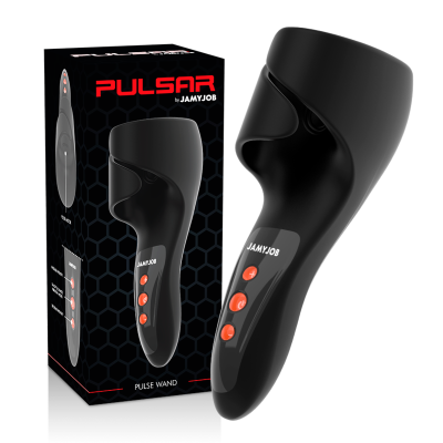 JAMYJOB PULSAR MASTURBADOR VIBRADOR AJUSTABLE CON GOLPETEO EN GLANDE
