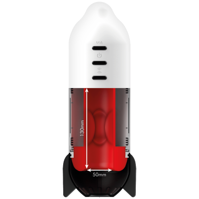 JAMYJOB ROCKET MASTURBADOR TECNOLOGIA SOFT COMPRESSION Y VIBRACION