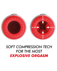 JAMYJOB ROCKET MASTURBADOR TECNOLOGIA SOFT COMPRESSION Y VIBRACION