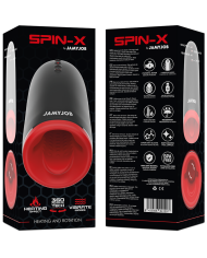 JAMYJOB SPIN X MASTURBADOR CON ROTACION Y FUNCION CALOR
