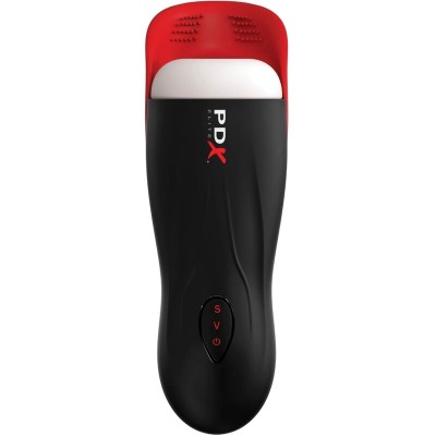 PDX ELITE MASTURBADOR STROKER FAP O MATIC PRO CON BASE PARA TESTICULOS