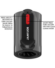 JAMYJOB VORTEX MASTURBADOR TURBO CON EMPUJE Y ROTACION 360 UP AND DOWN