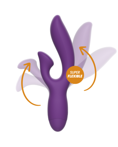 REWOLUTION REWOFUN VIBRADOR FLEXIBLE CON RABBIT REWOLUTION REWOFUN VIBRADOR FLEXIBLE CON RABBIT