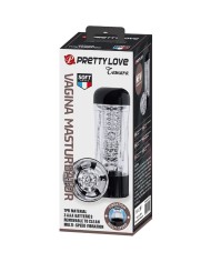 PRETTY LOVE TAMARA MASTURBADOR MASCULINO VIBRADOR MULTIVELOCIDAD NEGRO