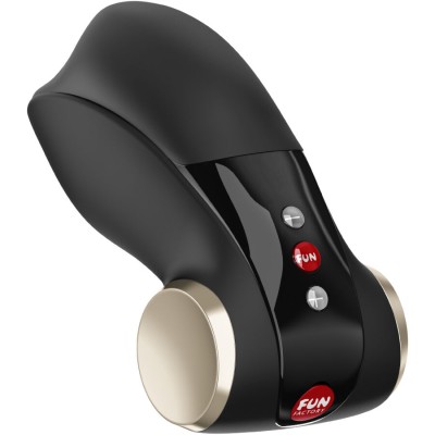 FUN FACTORY COBRA LIBRE II MASTURBADOR VIBRADOR NEGRO