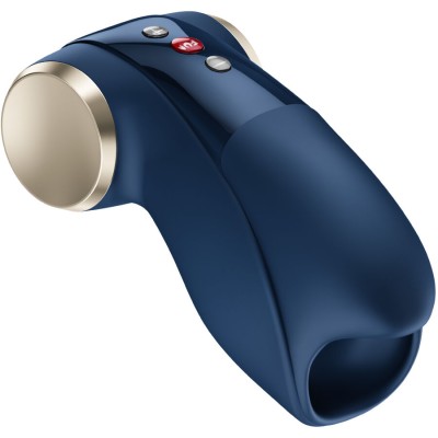 FUN FACTORY COBRA LIBRE II MASTURBADOR VIBRADOR AZUL OSCURO