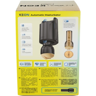 KIIROO KEON WIFI COMBO VICTORIA JUNE MASTURBADOR AUTOMATICO FEEL STROKER