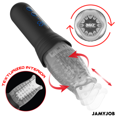 JAMYJOB BLOW R MASTURBADOR CON THRUSTING Y ROTACION