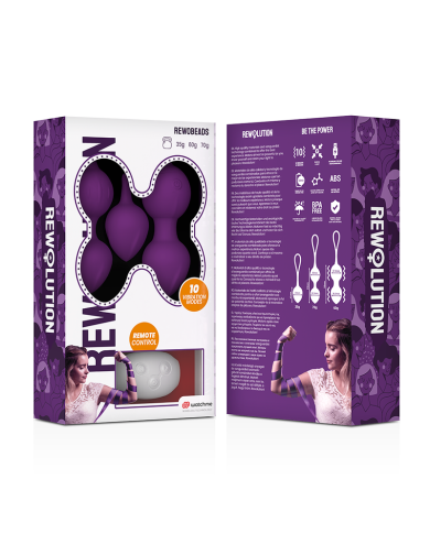 REWOLUTION REWOBEADS BOLAS VIBRADORAS CONTROL REMOTO CON TECNOLOGIA WATCHME REWOLUTION REWOBEADS BOLAS VIBRADORAS CONTROL REMOTO CON TECNOLOGIA WATCHME