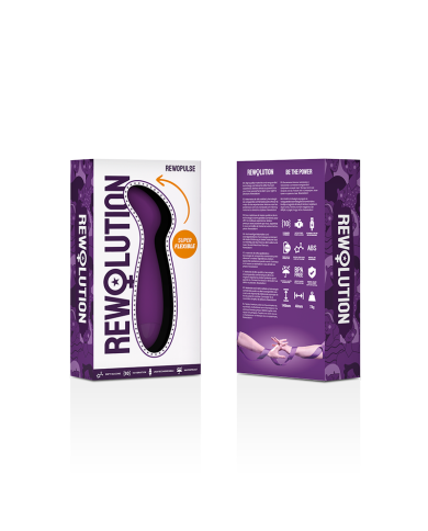 REWOLUTION REWOPULSE VIBRADOR FLEXIBLE ESTIMULADOR PUNTO G REWOLUTION REWOPULSE VIBRADOR FLEXIBLE ESTIMULADOR PUNTO G
