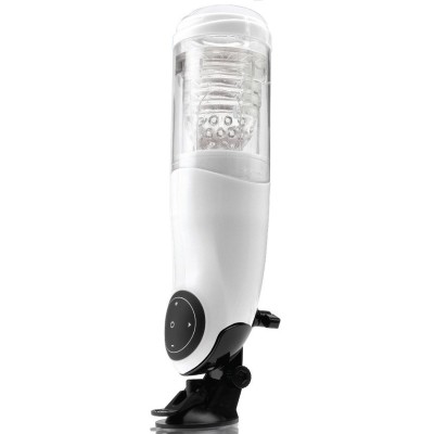 EXTREME TOYZ PDX MEGA BATOR USB MASTURBADOR MASCULINO VAGINA BLANCO