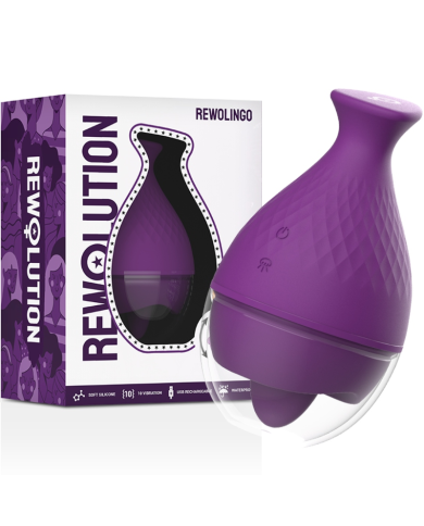 REWOLUTION REWOLINGO VIBRADOR CON LENGUA REWOLUTION REWOLINGO VIBRADOR CON LENGUA
