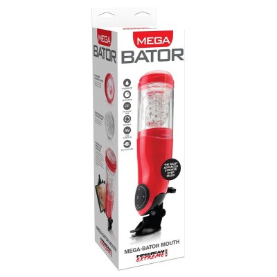 Mega Bator Vibrador y Rotatorio Masturbador Masculino Automatico Recargable