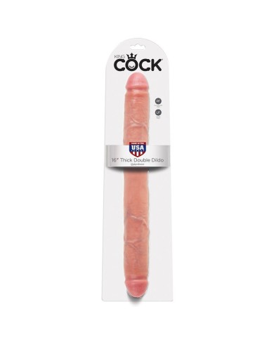KING COCK THICK DILDO DOBLE PENETRACION 406 CM KING COCK THICK DILDO DOBLE PENETRACION 406 CM