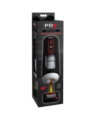 PDX ELITE MILK ME HOTTER MASTURBADOR AUTOMATICO CON THRUSTING Y VIBRACION EFECTO CALOR