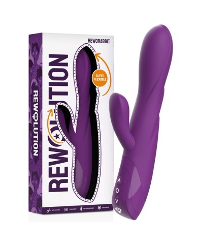 REWOLUTION REWORABBIT VIBRADOR FLEXIBLE CON RABBIT REWOLUTION REWORABBIT VIBRADOR FLEXIBLE CON RABBIT