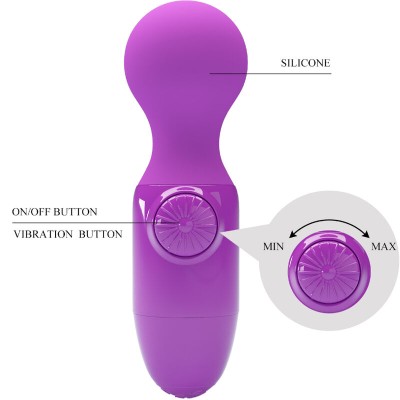 PRETTY LOVE MINI MASAJEADOR PERSONAL MORADO