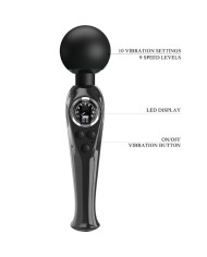 PRETTY LOVE SKYLER VIBRADOR WAND NEGRO