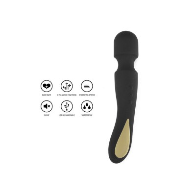 TOYJOY LUZ ZENITH MASAJEADOR WAND NEGRO