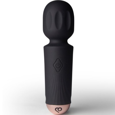 ROCKS OFF MINI WAND RECARGABLE 16 FUNCIONES NEGRO