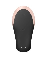 SATISFYER APP DOUBLE LOVE VIBRADOR PAREJAS LUXURY NEGRO
