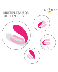 INTENSE JULIA VIBRADOR ESTIMULADOR DE PINZAS CONTROL REMOTO