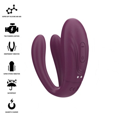 INTENSE SANDRA VIBRADOR ESTIMULADOR DE PINZAS CON GOLPETEO CONTROL REMOTO