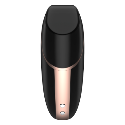 SATISFYER LOVE TRIANGLE ESTIMULADOR Y VIBRADOR NEGRO