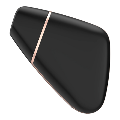 SATISFYER LOVE TRIANGLE ESTIMULADOR Y VIBRADOR NEGRO