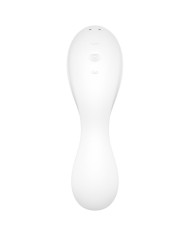 SATISFYER CURVY TRINITY 5 ESTIMULADOR Y VIBRADOR APP BLANCO