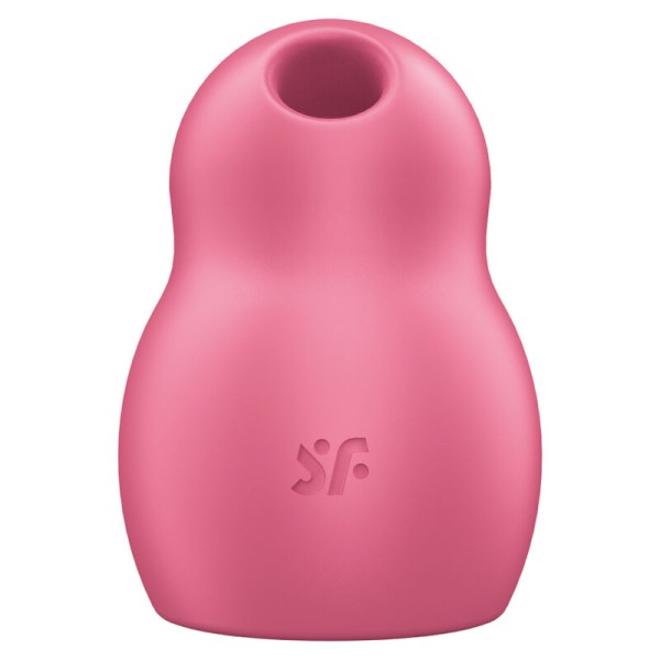 SATISFYER PRO TO GO 1 ESTIMULADOR Y VIBRADOR DOBLE ROJO