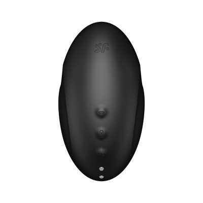 SATISFYER VULVA LOVER 3 ESTIMULADOR Y VIBRADOR NEGRO