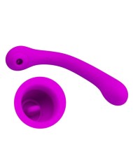 PRETTY LOVE ALEX VIBRADOR Y SUCCIONADOR DE CLITORIS LILA